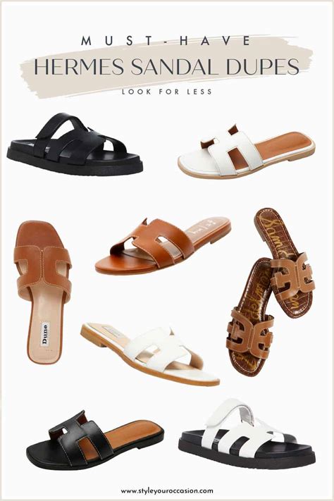 9 Best Hermès Sandals Dupes 2024 